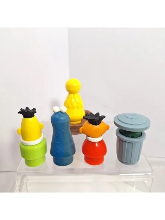 Little People Sesame Street Playset  Lot Vintage Figures Furniture Fisher Price - Picture 10 of 16